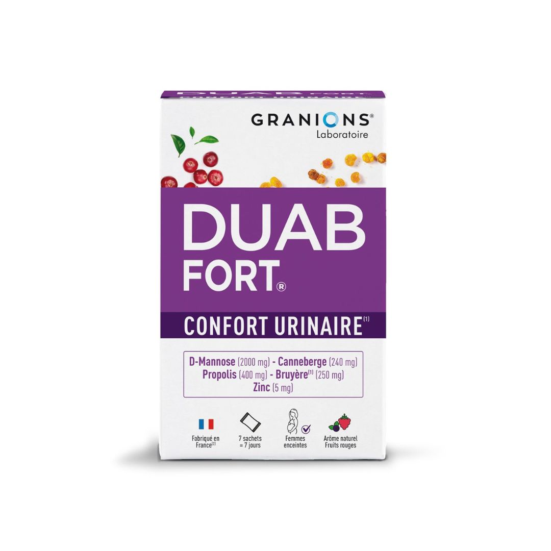 image DUAB Fort Confort urinaire 7 sachets